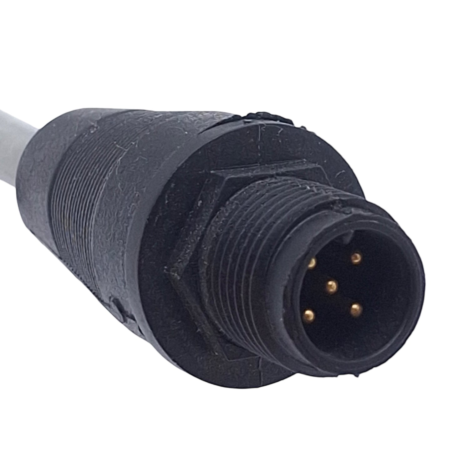 Used Tri-Tronics MEWLC Fork Registration Mark Sensor, NPN/PNP, 10-30VDC, 5-Pin M12