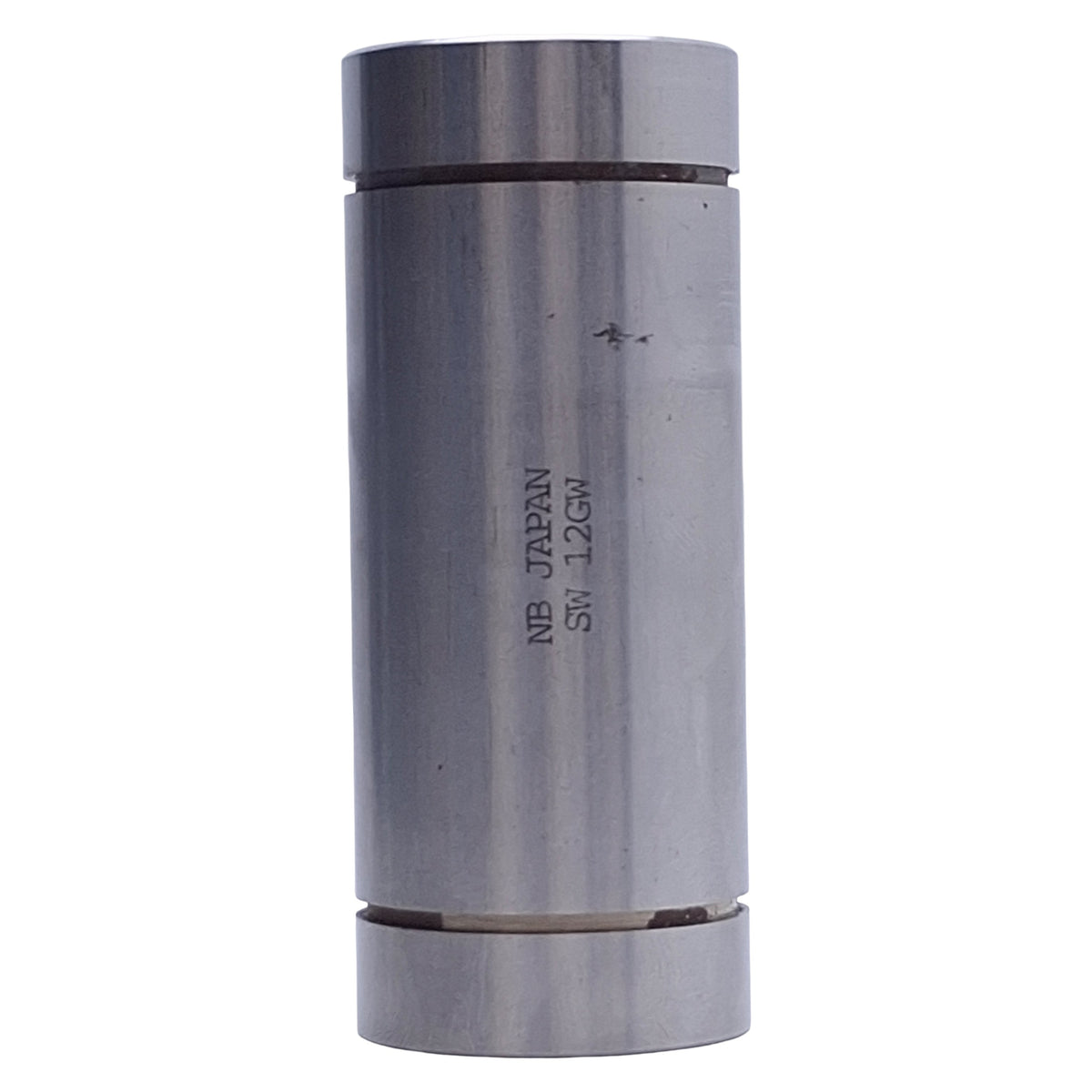 Used Nippon Bearing SW12GW Linear Slide Bushing ø0.75in ID, ø1.25in OD, 3.09in Length
