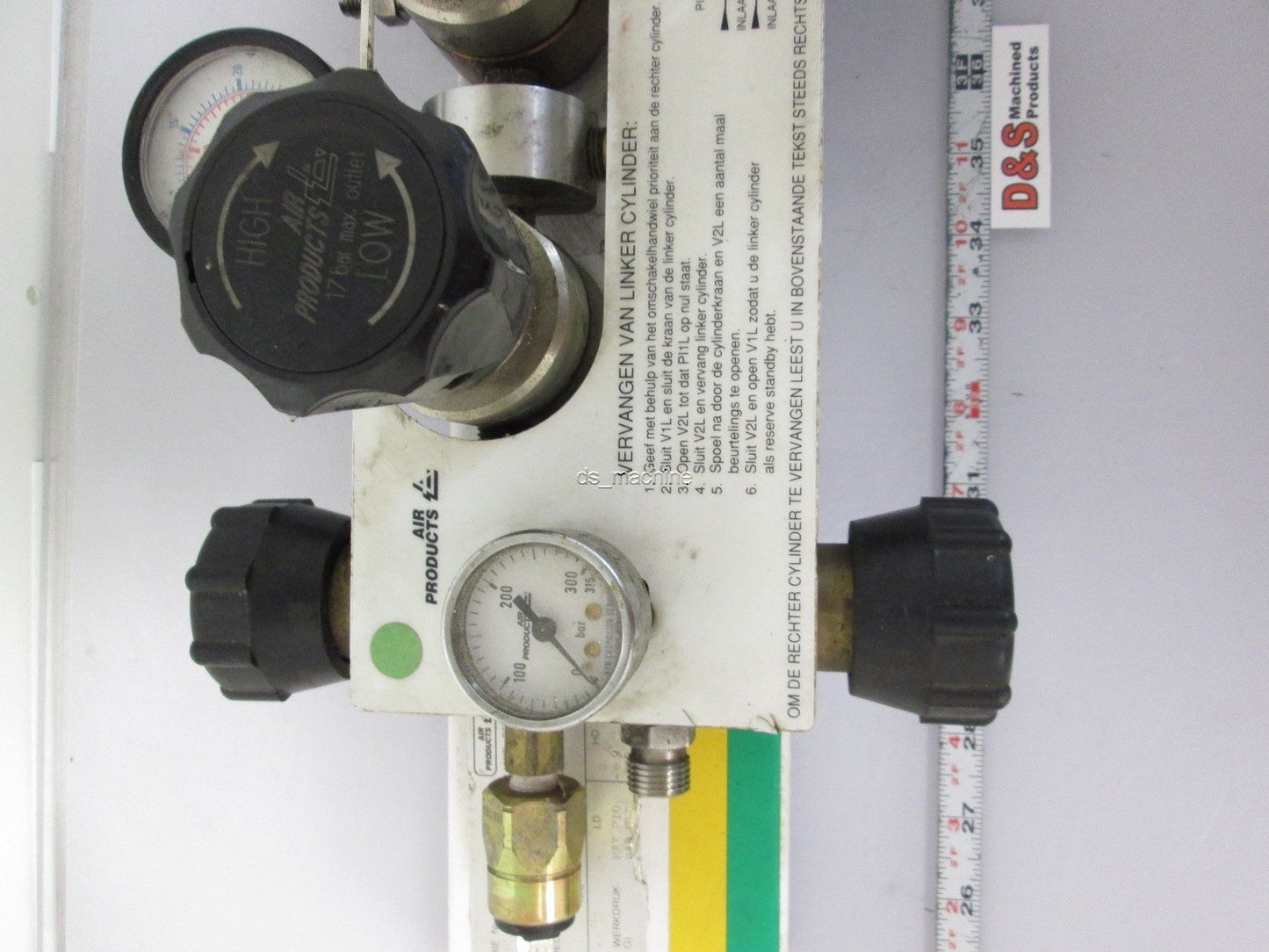 Used Air Products M3140 Carbon Dioxide Distribution Manifold 0-350PSI *Untested*