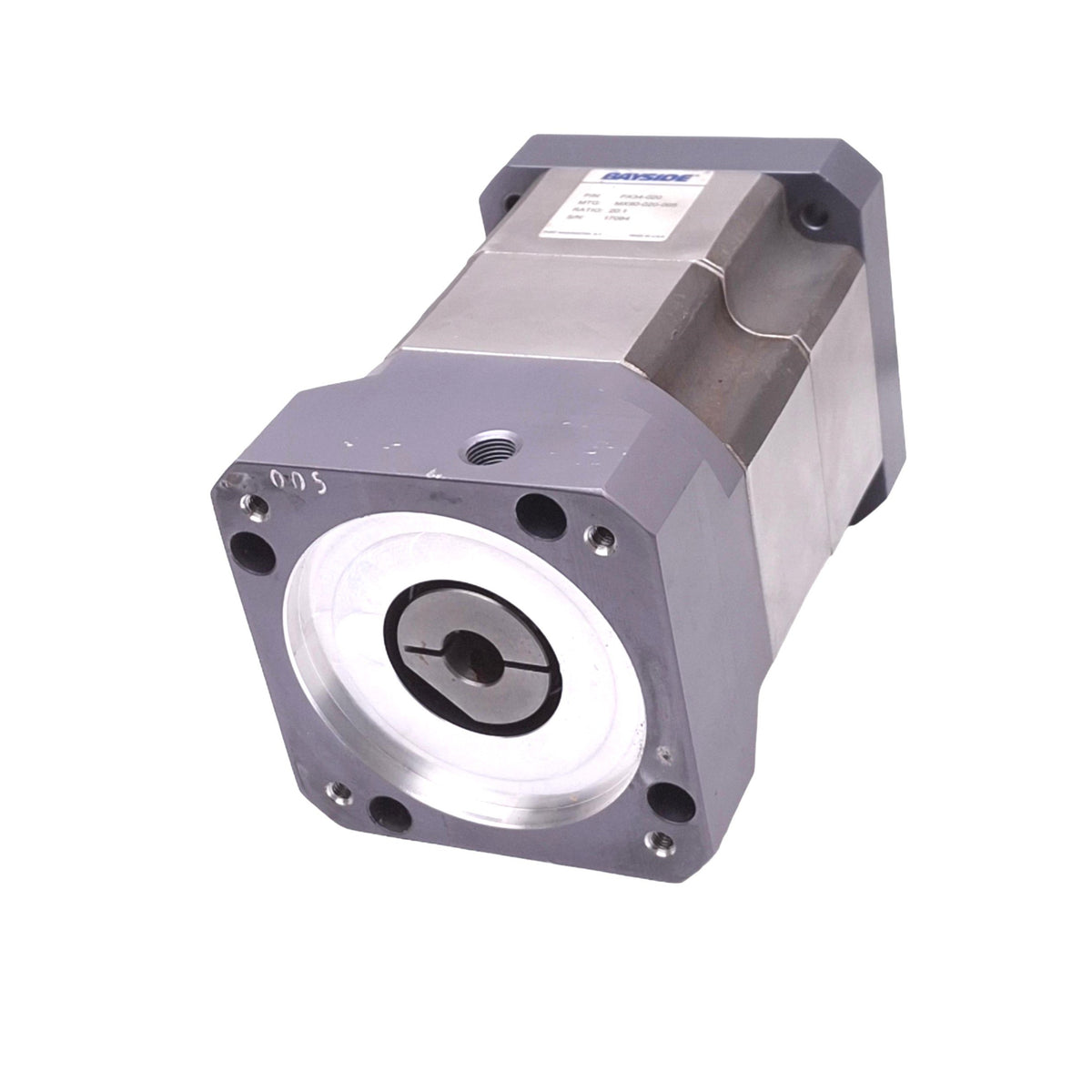 Used Parker PX34-020 Bayside Planetary Gearhead, 20:1, 6000rpm Max, NEMA 34