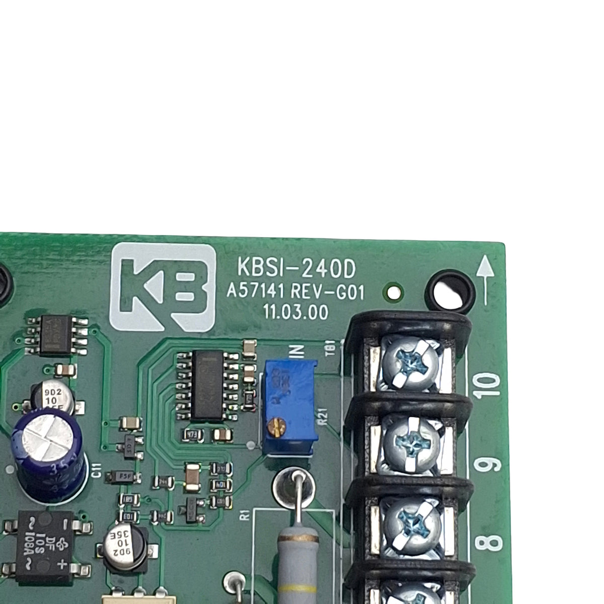 Used KB Electronics KBSI-240D Signal Isolator, 115/230VAC In, 0-10VDC Out, 10mA Max
