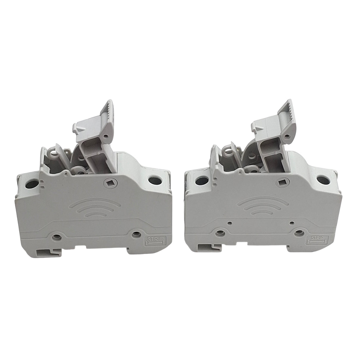 New – Open box Lot of 2 Edison EHCC1DU Modular Fuse Holder, 1-Pole, Class CC, 600VAC 30A Max