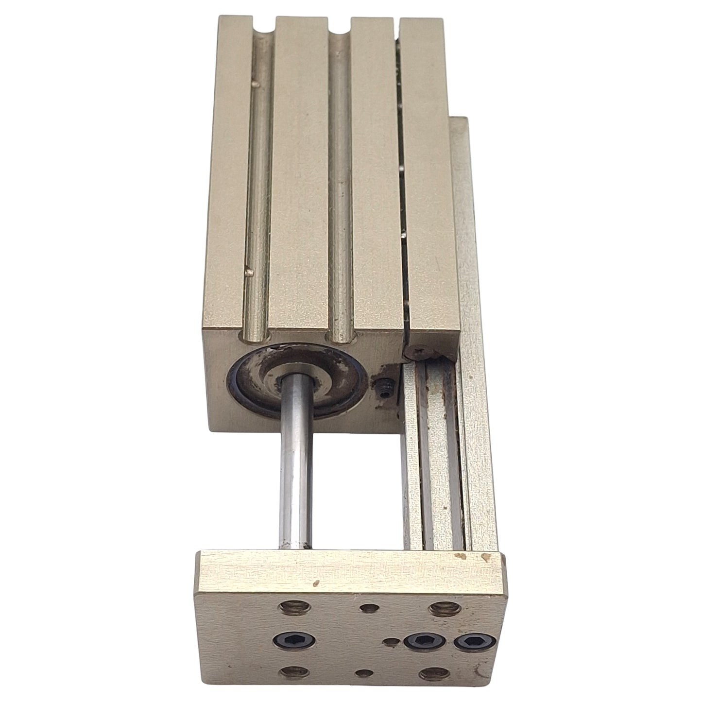 Used Robohand MPS-2-3 Precision Linear Slide, 0.75in Bore, 1.5in Stroke, 44lbf Thrust