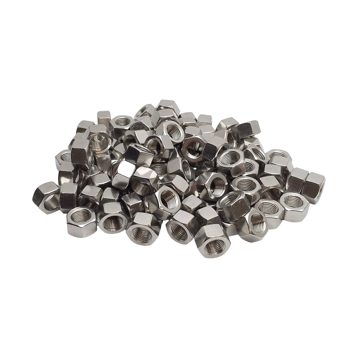 New – Open box Lot of 99 American Fasteners HHN-050-SS304 Stainless Steel Hex Nut, 1/2-20UNF