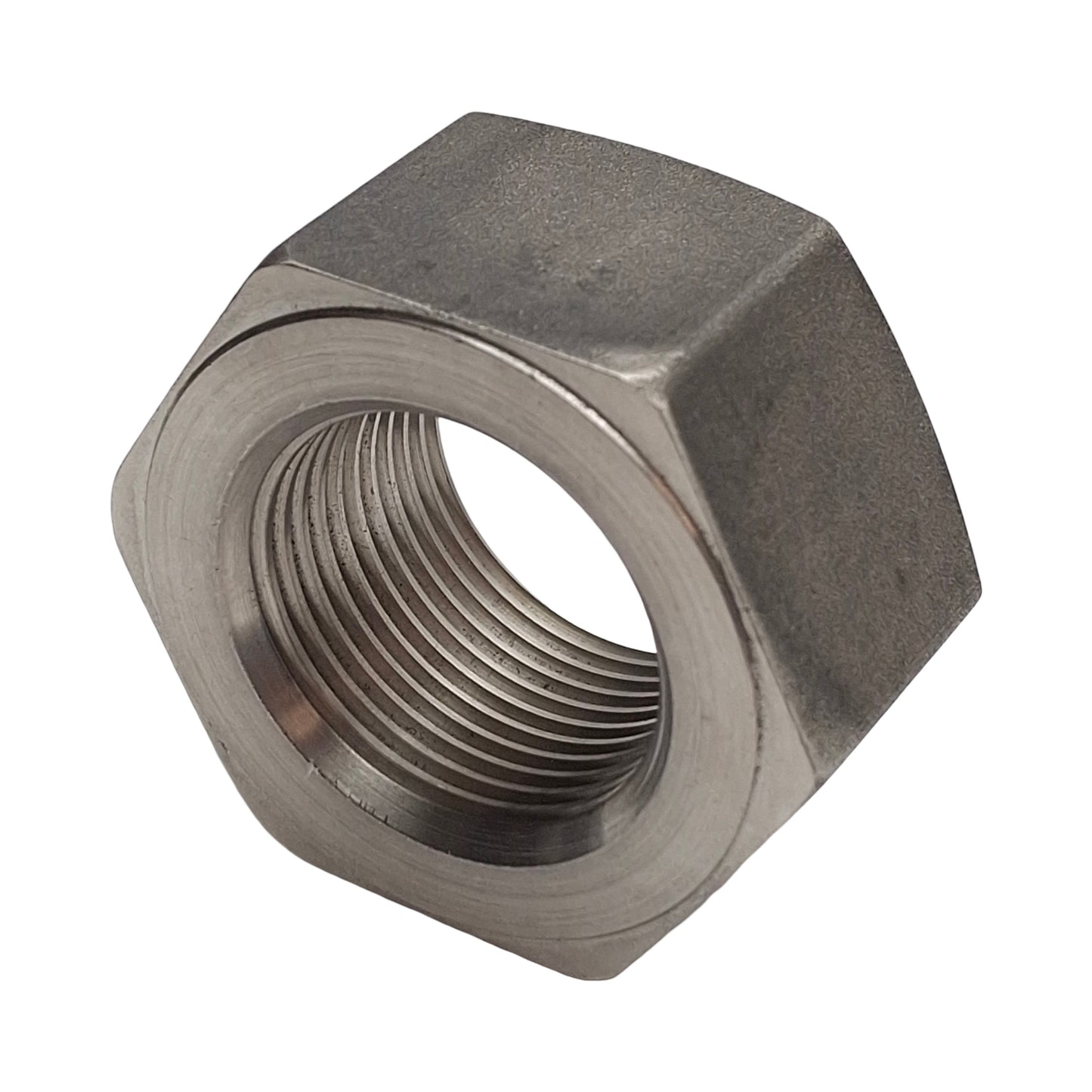 New – Open box Lot of 3 High Strength Heavy Hex Nuts, 304 Stainless Steel, 3G, M30 Thread