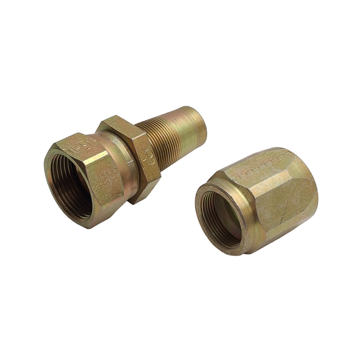 New – Open box Parker 20620-16-16 20-Series Field Attachable Fitting 1in JIC to -16 Hose Socket