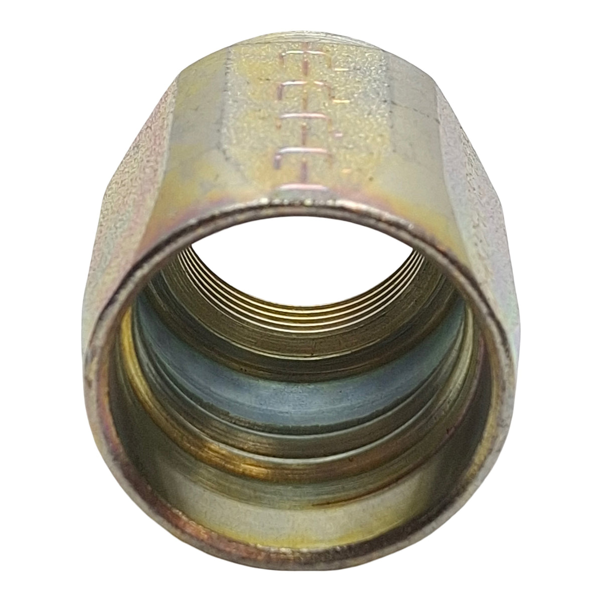 New – Open box Parker 13943-16-16 Hydraulic Fitting, 1in Female JIC 37° to -16 Threaded Socket