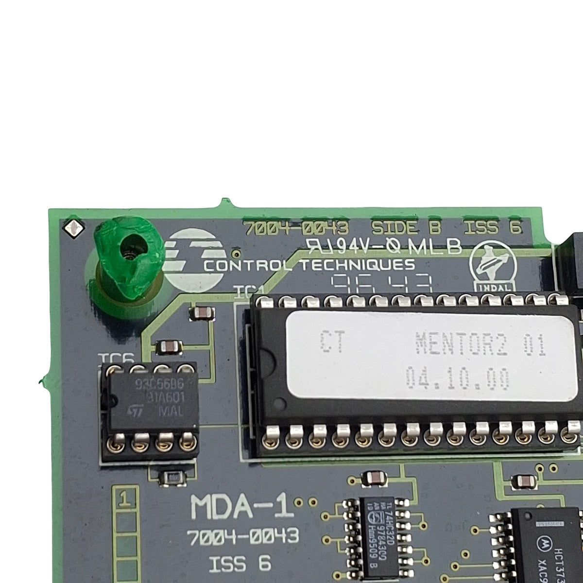 Used Control Techniques 7004-0043 MDA-1 Control Board For Mentor II & Quantum III