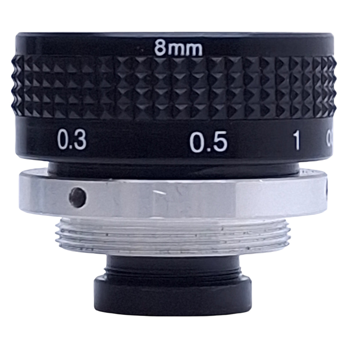 Used Banner LCF08 C-Mount Lens 8mm Focal, 1.3f/ Min Aperture, 752x480 Max Resolution