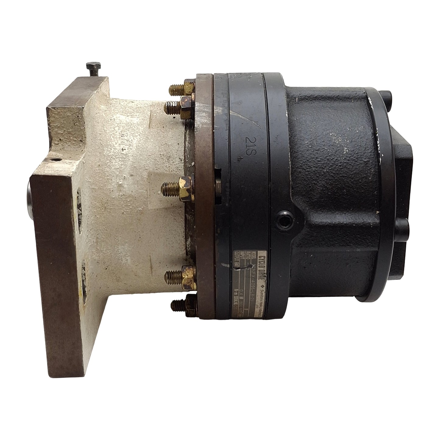 Used Sumitomo CNFX-4095-LB-21 Compact Speed Reducer, 21:1, 0.4-0.75kW Input, 43Nm