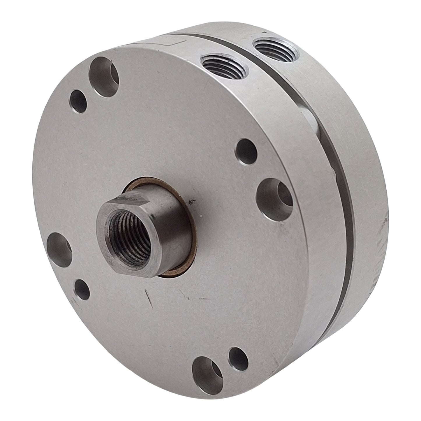 Used Bimba FO-310.25-V FLAT-1 Pneumatic Cylinder, ø2in Bore, 0.25in Stroke, 1/8NPT