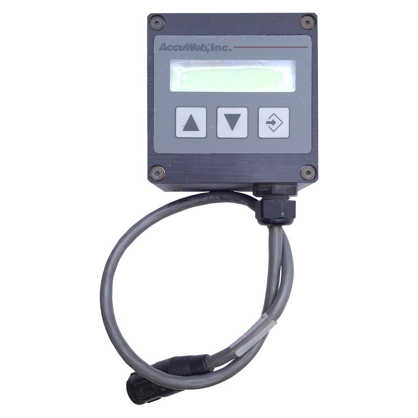 Used AccuWeb P/E 5000-02 AccuBeam II Digital Line Guide For AccuWeb Guiding Systems