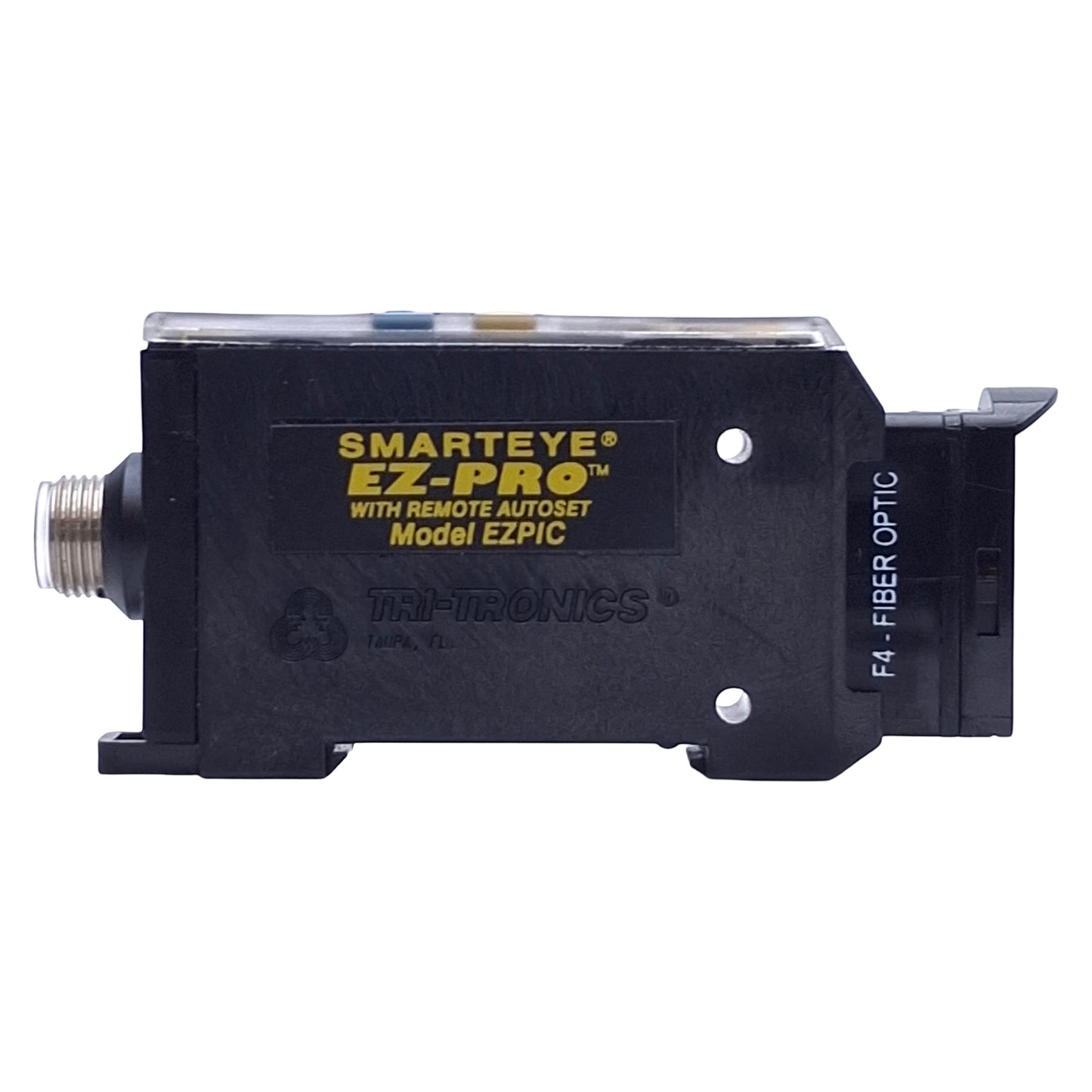 Used Tri-Tronics EZPICF4 SMARTEYE EZ-PRO Sensor, NPN/PNP, 10-30VDC, 5-Pin M12