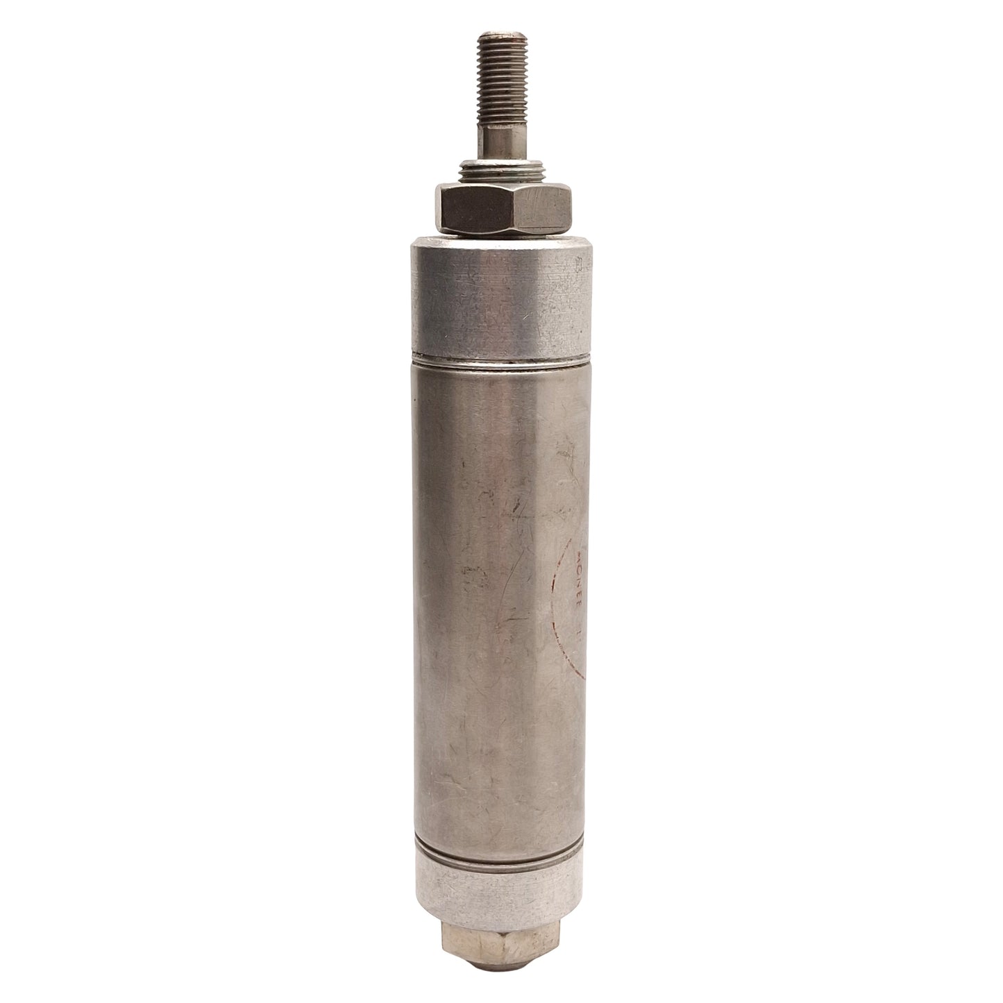 Used Bimba 173-DX Stainless Steel Cylinder, ø1-1/2in Bore, 3in Stroke, 250psi, 1/8NPT