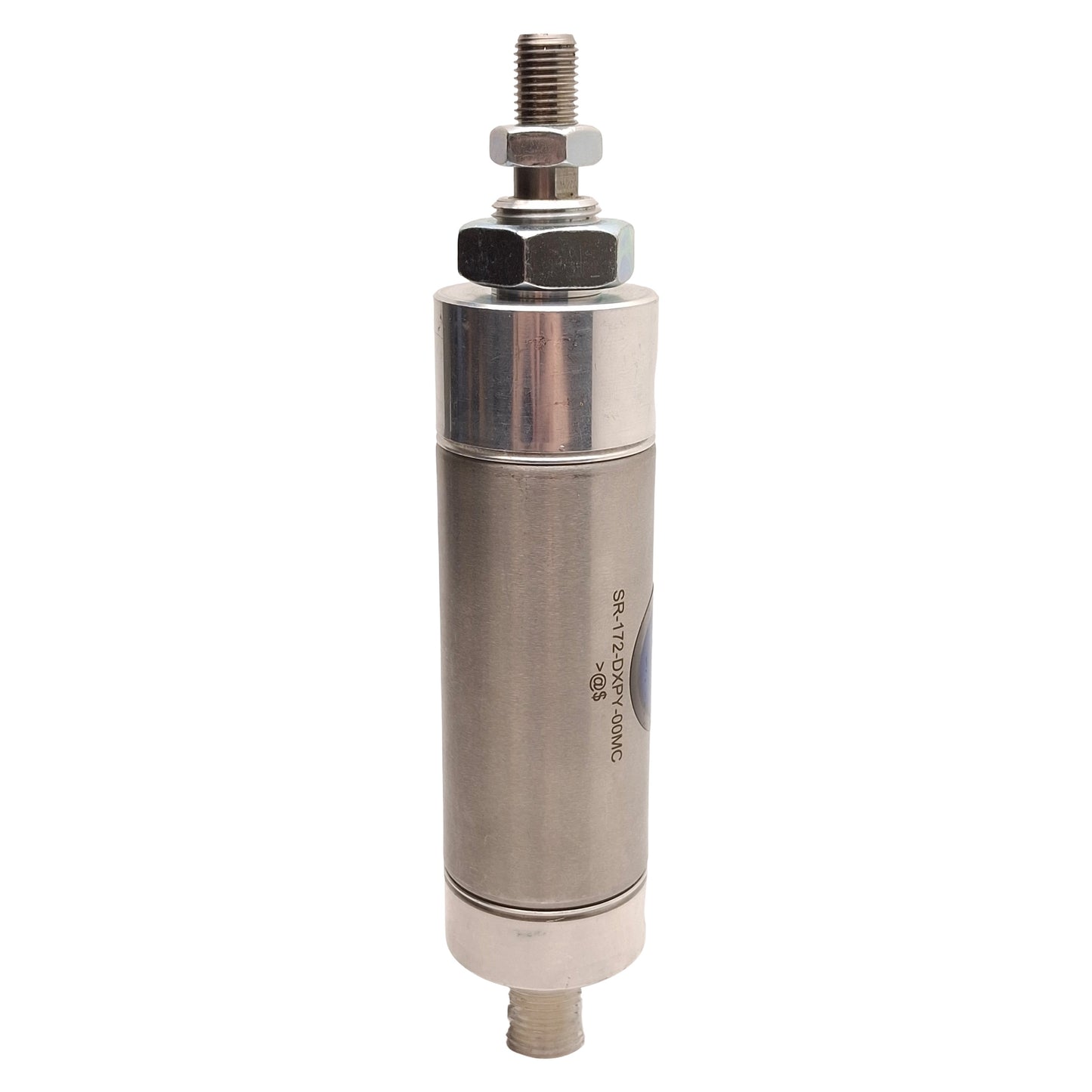 Used Bimba SR-172-DXPY-00MC Stainless Steel Cylinder ø1-1/2in Bore, 2in Stroke 1/8NPT