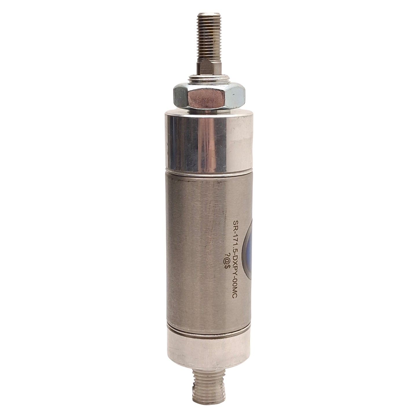 Used Bimba SR-171.5-DXPY-00MC Pneumatic Cylinder, ø1-1/2in Bore, 1.5in Stroke, 1/8NPT