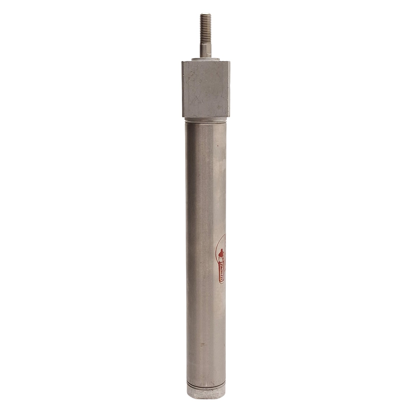 Used Bimba BF-096-D Stainless Steel Cylinder, ø1-1/16in Bore, 6in Stroke, 1/8in NPT