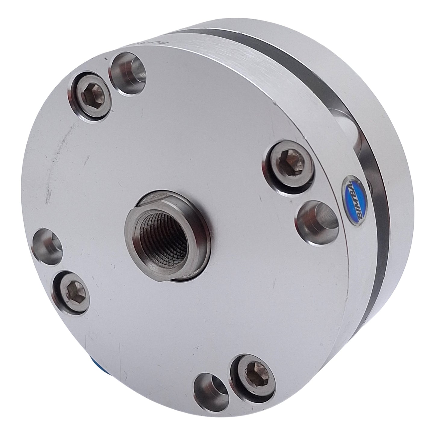 New Bimba FO-310.375-3RV FLAT-1 Pneumatic Cylinder ø2in Bore, 0.375in Stroke, 1/8NPT
