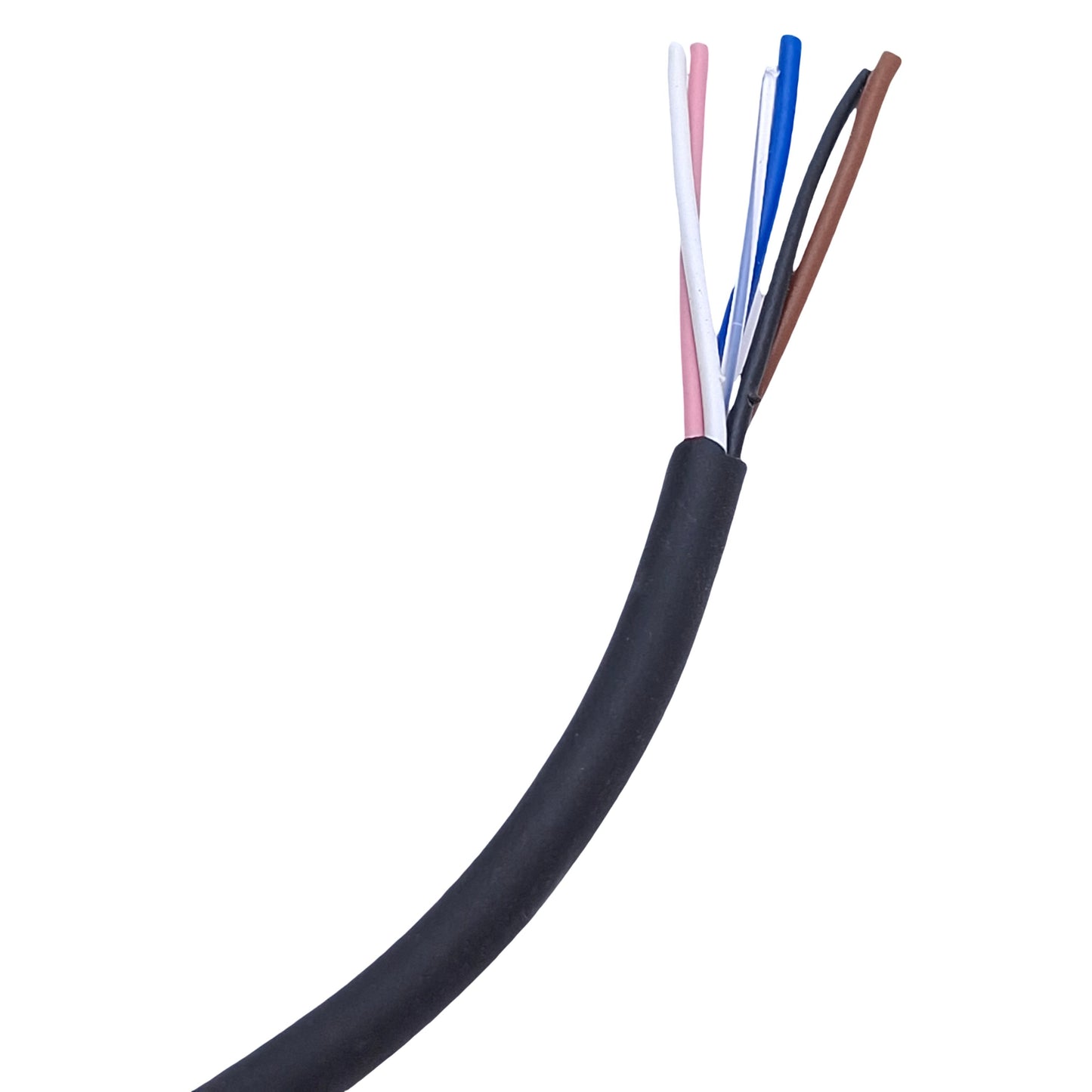 Used Keyence AP-V41AW Pressure Sensor Amplifier NPN, 12-24VDC, 6ft Cable, DIN Rail