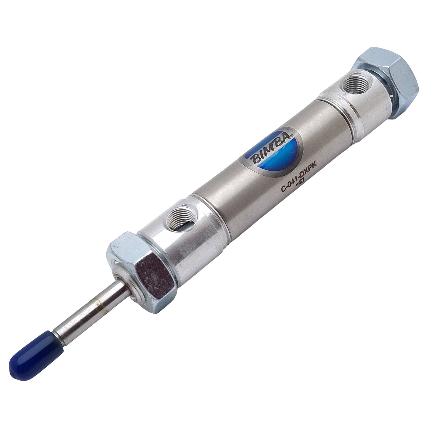 New Bimba C-041-DXPK Pneumatic Cylinder, ø3/4in Bore, 1in Stroke, 250psi, 1/8in NPT