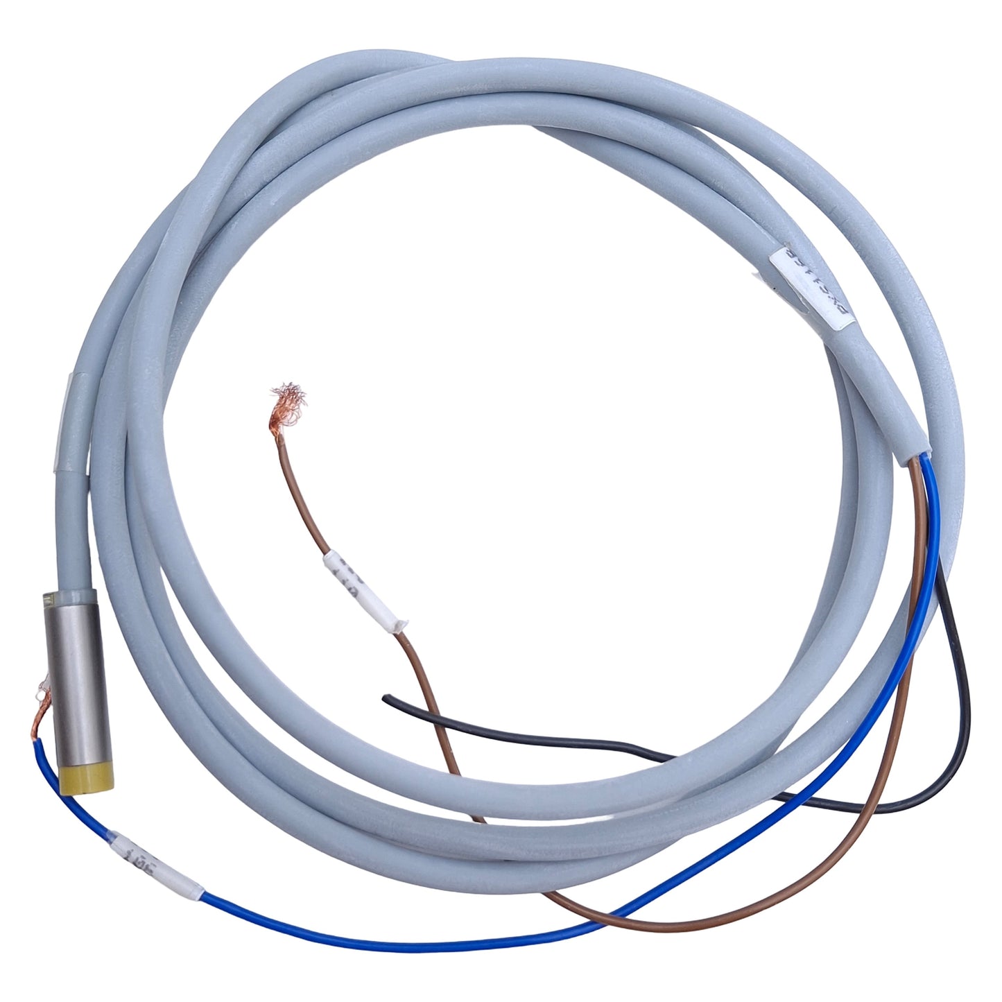 Used Turck NI3-EH6.5K-AP6X Proximity Sensor 3mm Range, 10-30VDC, PNP, 4ft Cable