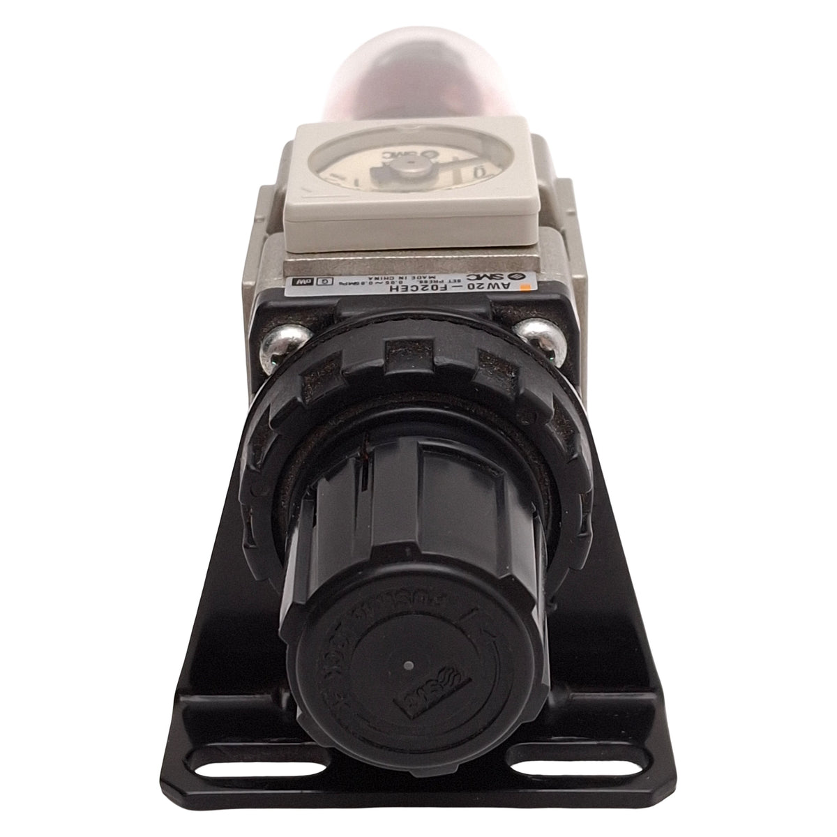 Used SMC AW20-F02CEH Pneumatic Filter Regulator, 5µm, 0.05-0.85MPa Set, G1/4 Ports