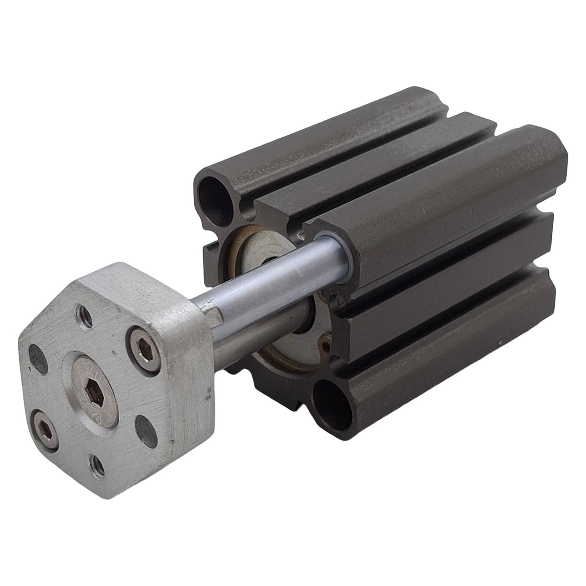 Used Bimba EFDT-2525 Double-End Pneumatic Cylinder, ø25mm Bore, 25mm Stroke, M5x0.8