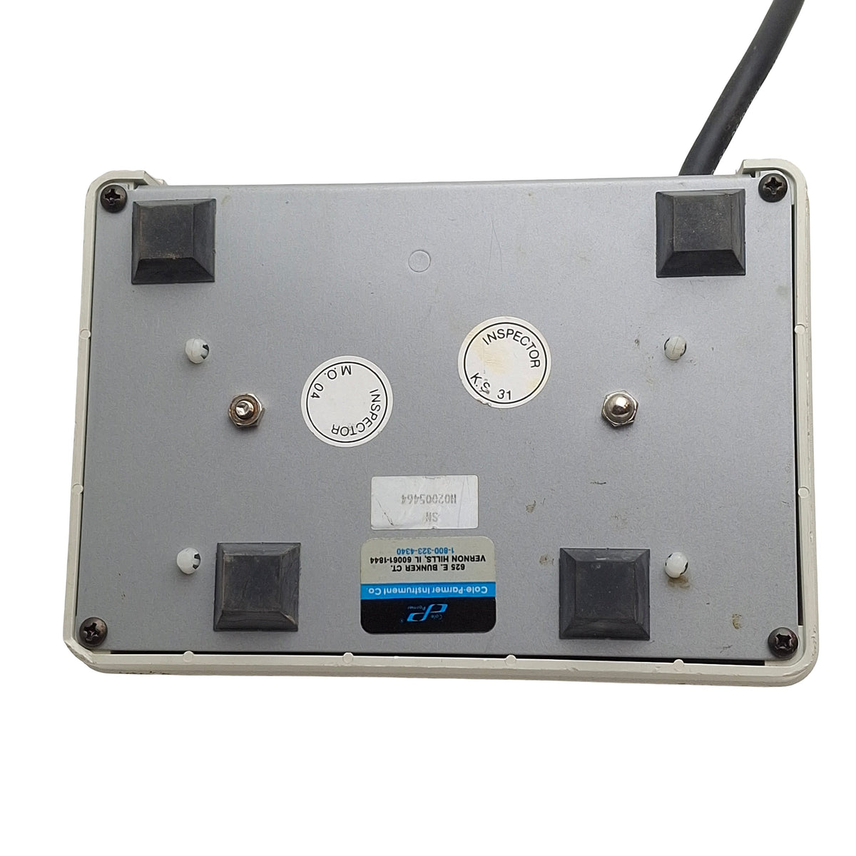 Used Cole Parmer 7553-71 Masterflex L/S Peristaltic Pump Drive, 1/10HP, 90VDC, 115VAC