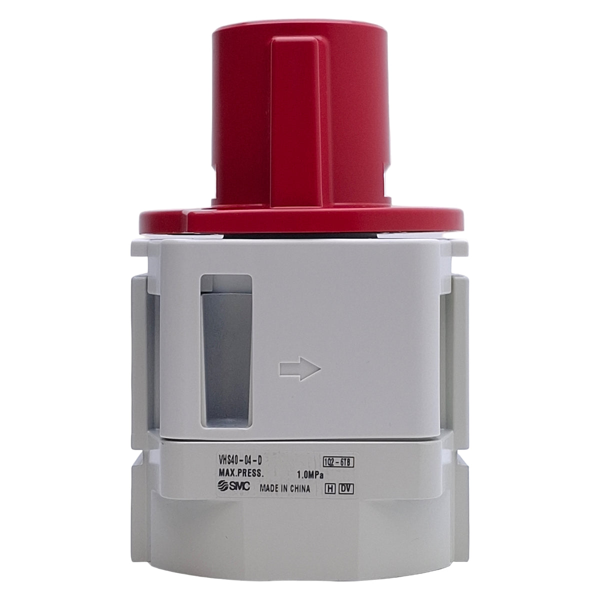 New SMC VHS40-04-D Pressure Relief Valve 3-Port, 1.0MPa, Left to Right, Rc1/2 Ports
