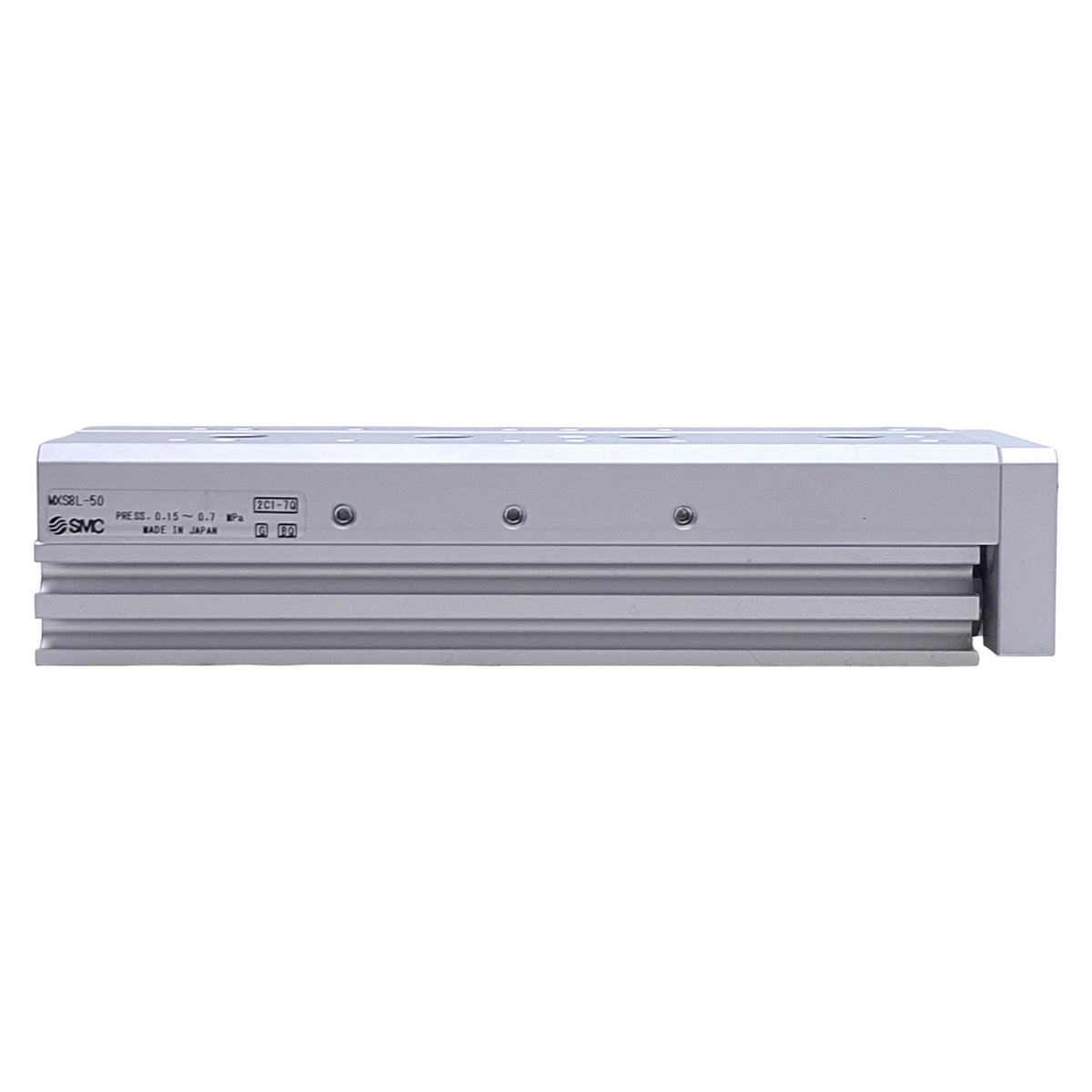 New SMC MXS8L-50 Pneumatic Slide Table, ø8mm Bore, 50mm Stroke, 0.7 MPa, M5x0.8