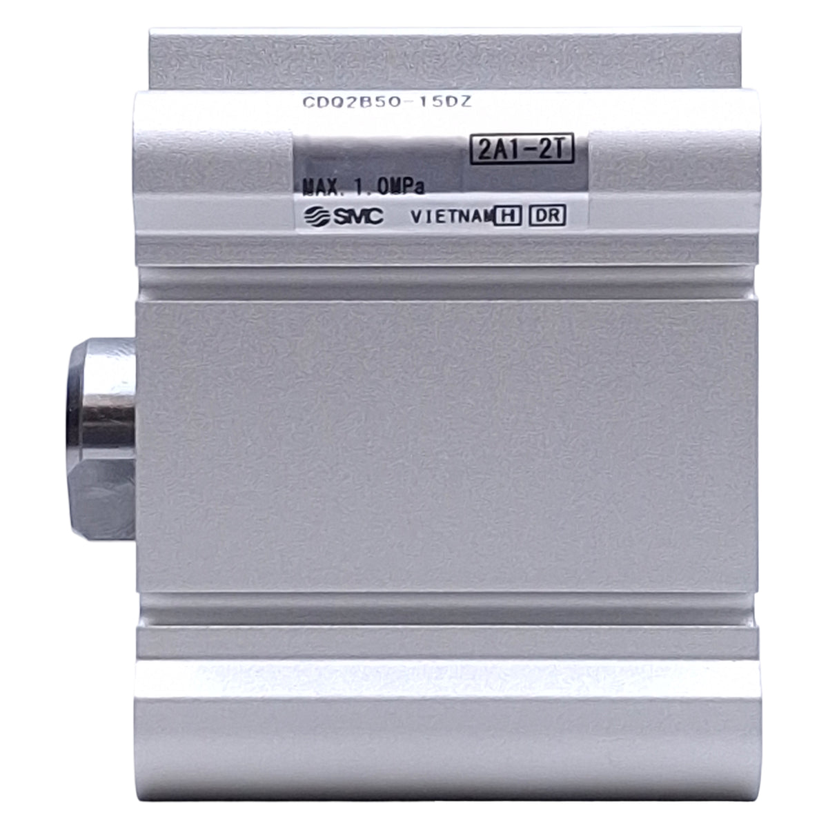 New – Open box SMC CDQ2B50-15DZ Compact Double-Acting Air Cylinder 50mm Bore, 15mm Stroke