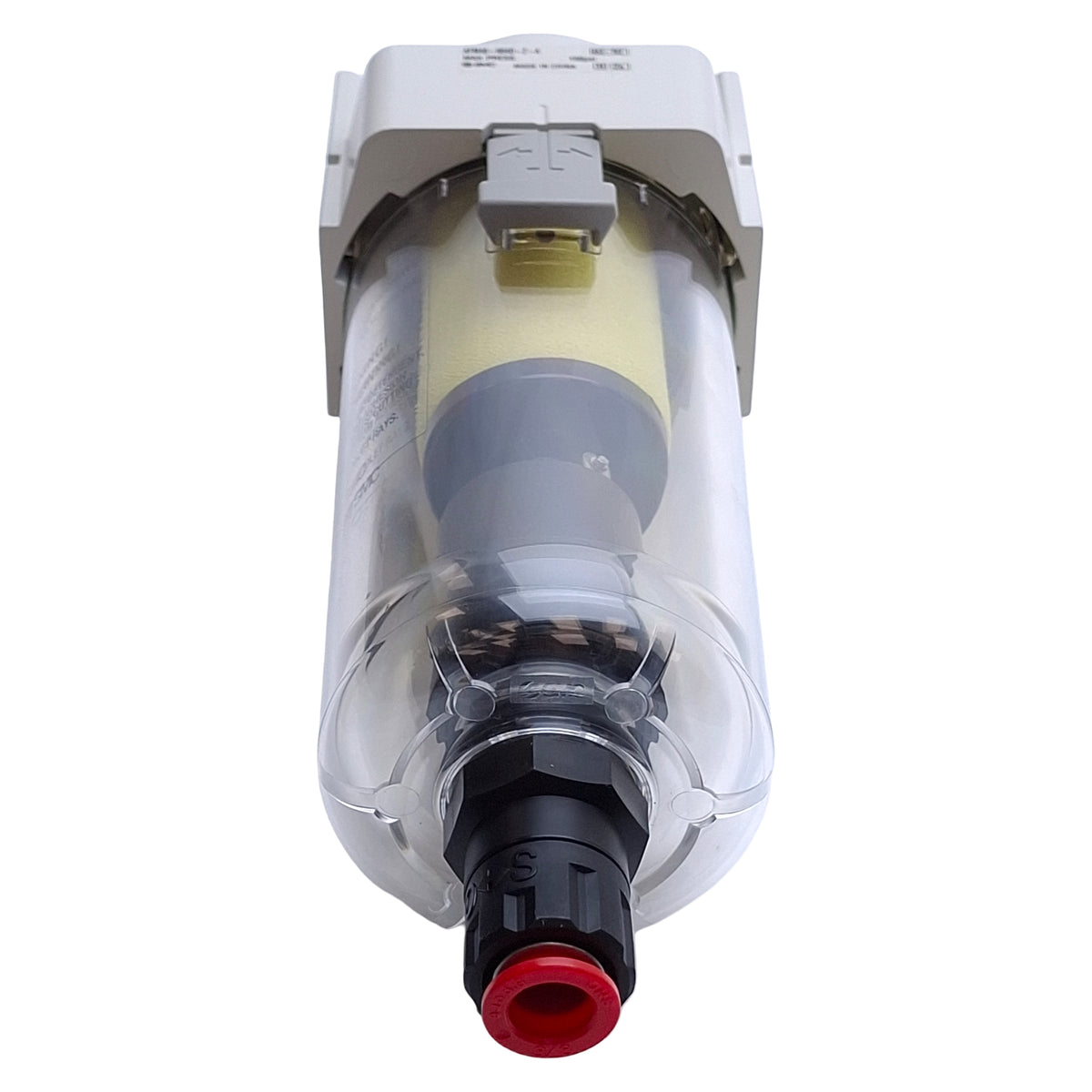New – Open box SMC AFM40-N04D-Z-A Mist Separator, 0.3µm Filtration, 150psi, Auto Drain, 1/2NPT