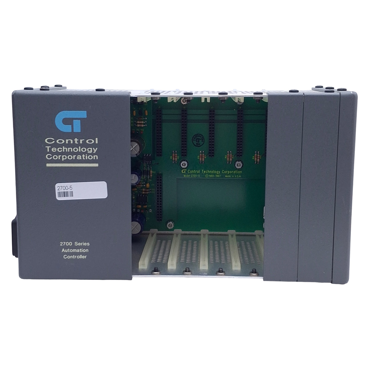 Used Control Technology 2700-5 Automation Controller System 5-Slot, 120/240VAC