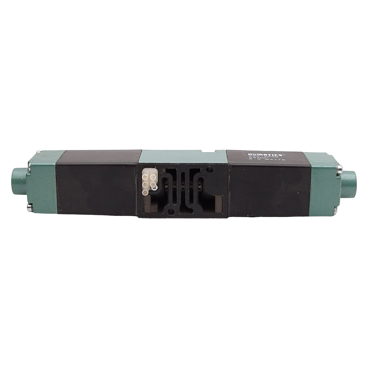 Used Numatics 082SS600M000061 Solenoid Valve, 4-Way 3-Position, 150psig, 24VDC Coil