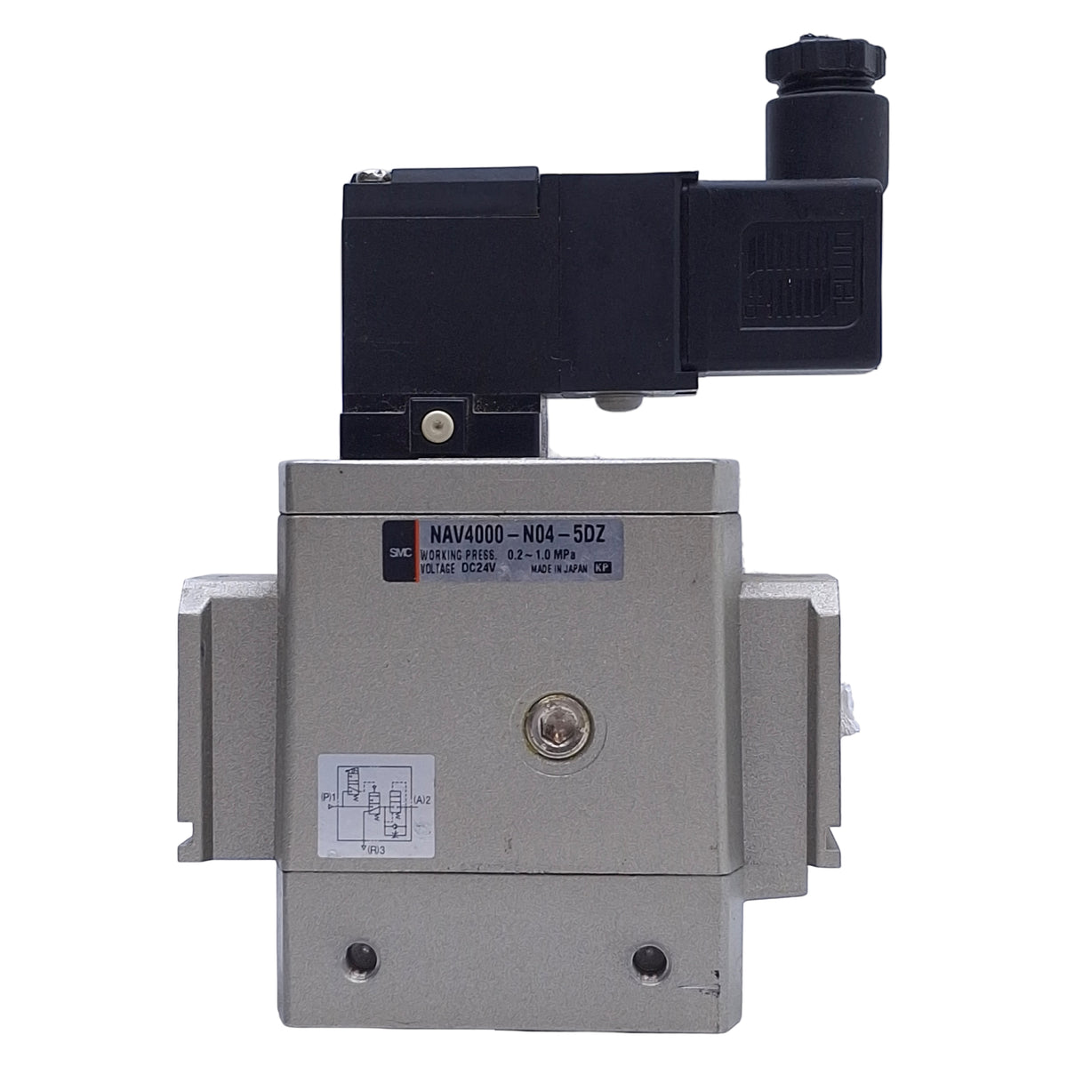 Used SMC NAV4000-N04-5DZ Soft Start Valve, 0.2-1.0MPa, 1/2in NPT 24VDC Coil