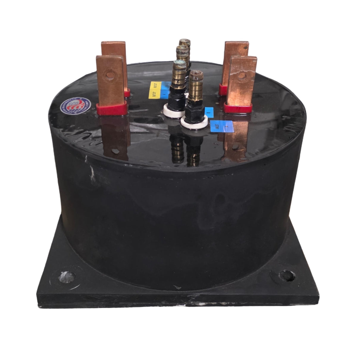 Used Jackson Transformer D451F Water Cooled DC Reactor 1mH, 100A, 360Hz