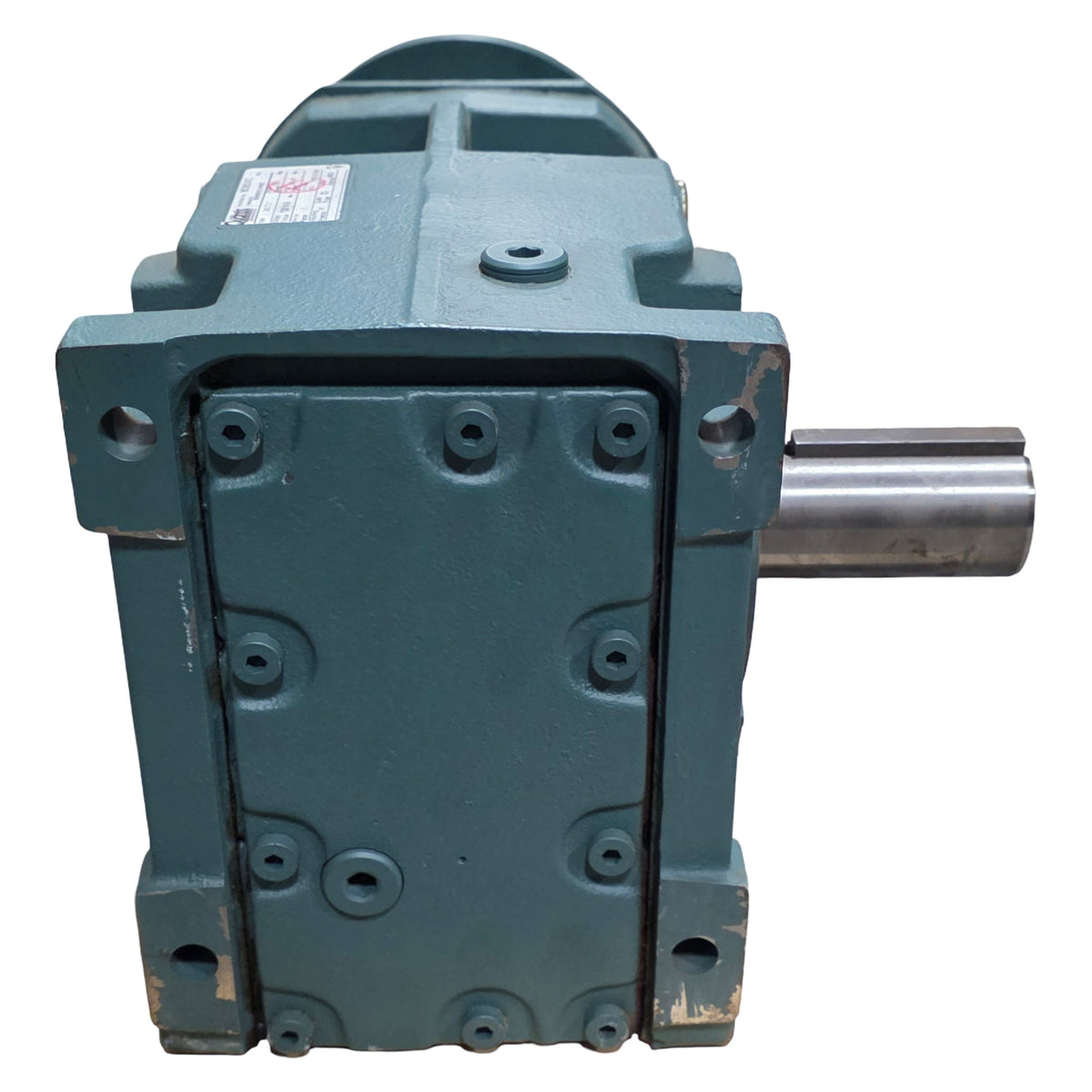 New – Open box Dodge BB683CN56C Quantis Right Angle Helical Bevel Speed Reducer 243.72:1, 56C