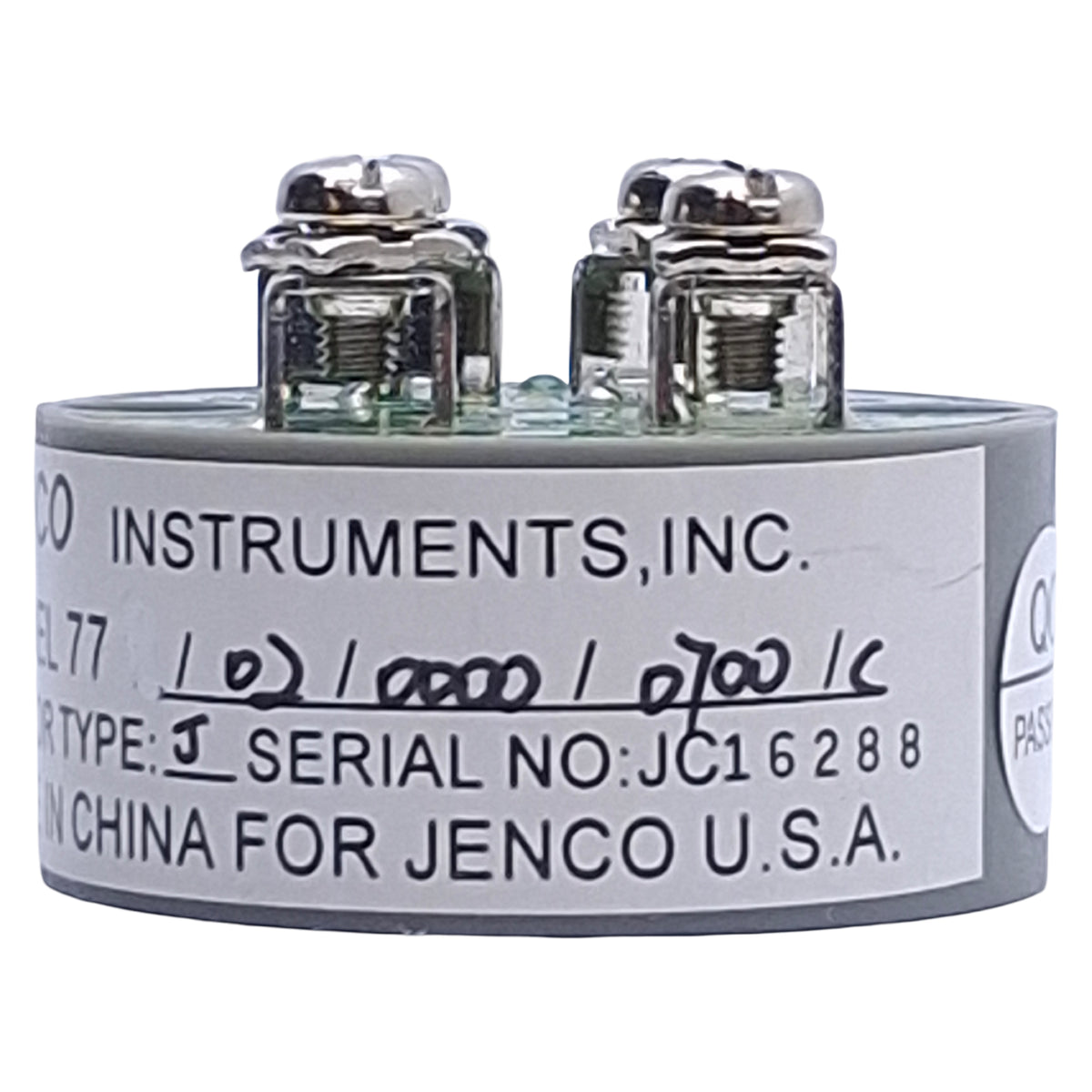 New Jenco 77/02/0000/+0700/CEL Temperature Transmitter, Type J, 0-700°C Range