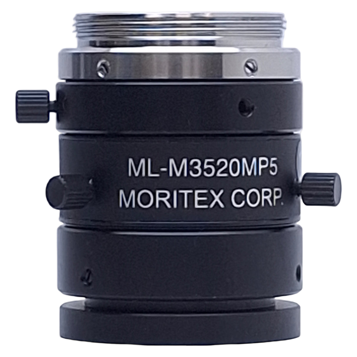 New – Open box Moritex ML-M3520MP5 FA Lens For 2/3in Sensor, F2.0-22 Aperture, 35mm, C Mount