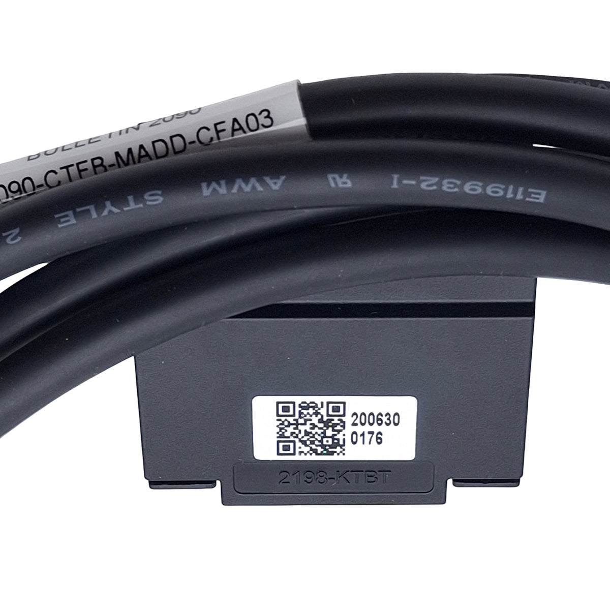 Used Allen Bradley 2090-CTFB-MADD-CFA03 TLP Motor Feedback Cable, 3m Length