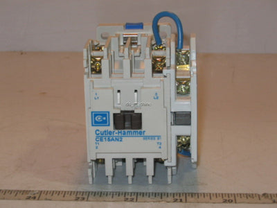 New New Cutler-Hammer CE15AN2T4B Freedom IEC 2 Pole Contactor, 7A, 24VDC Coil