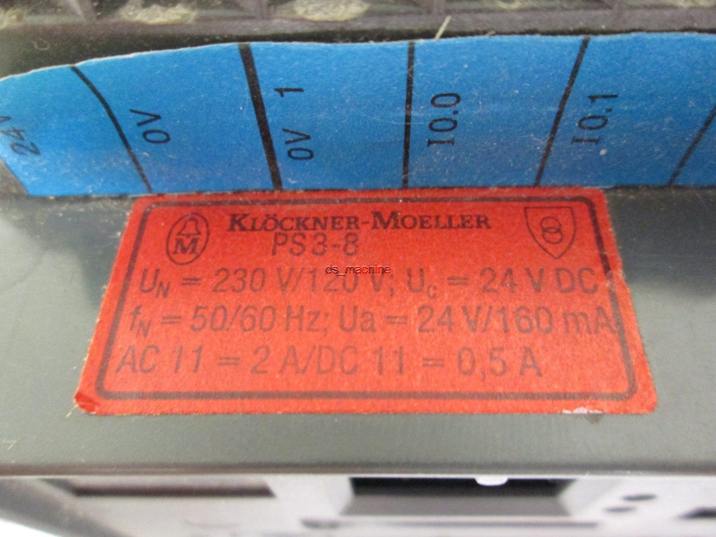 Used Klockner Moeller PS3-8 PLC Controller 8 Channel Input & Output 120/230VAC