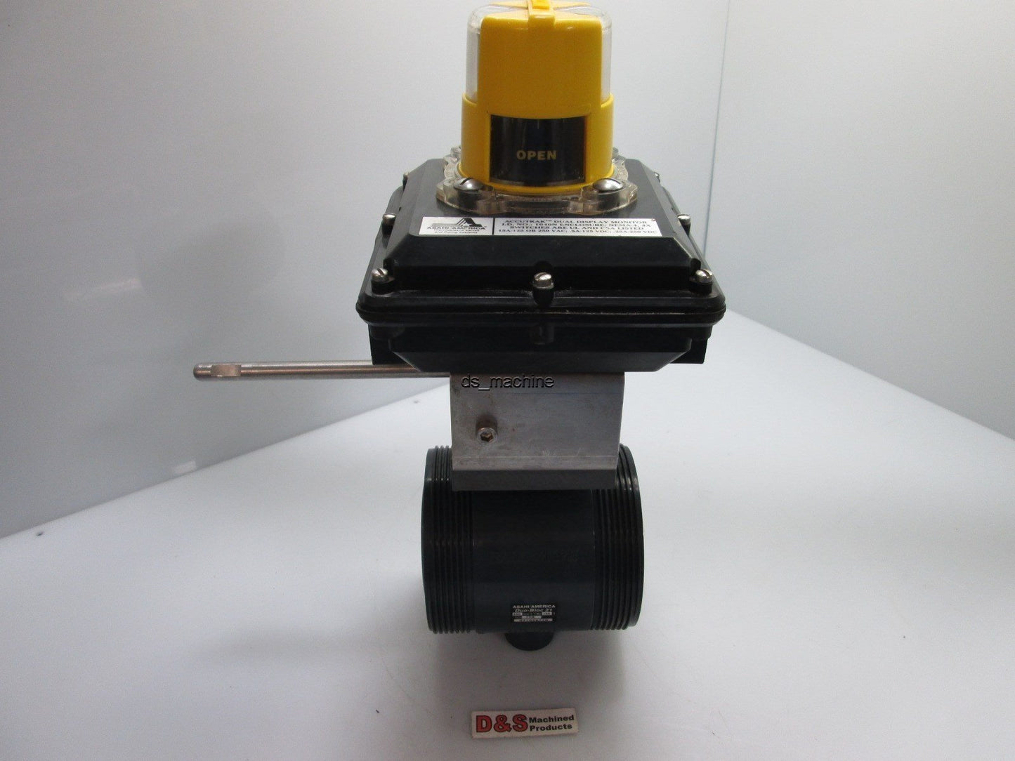 Used Asahi/America 1040N Indicator, Asahi/America FKM DN50-PN16 2" PVC Ball-Valve