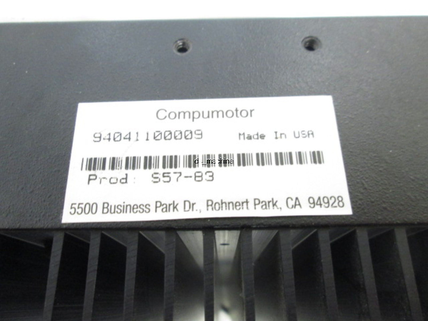 Used Parker Compumotor S57-83 S6-DRIVE Micro-Stepping Motor Drive 95-132VAC, 50/60 Hz