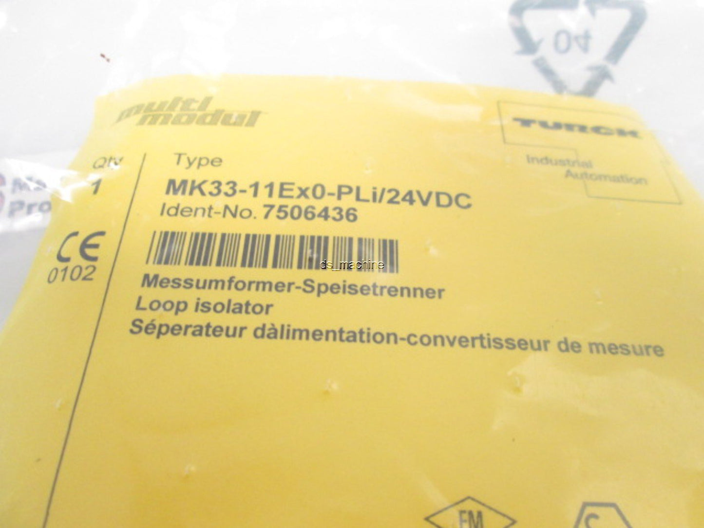 New Turck MK33-11Ex0-PLi/24VDC Multi Modul