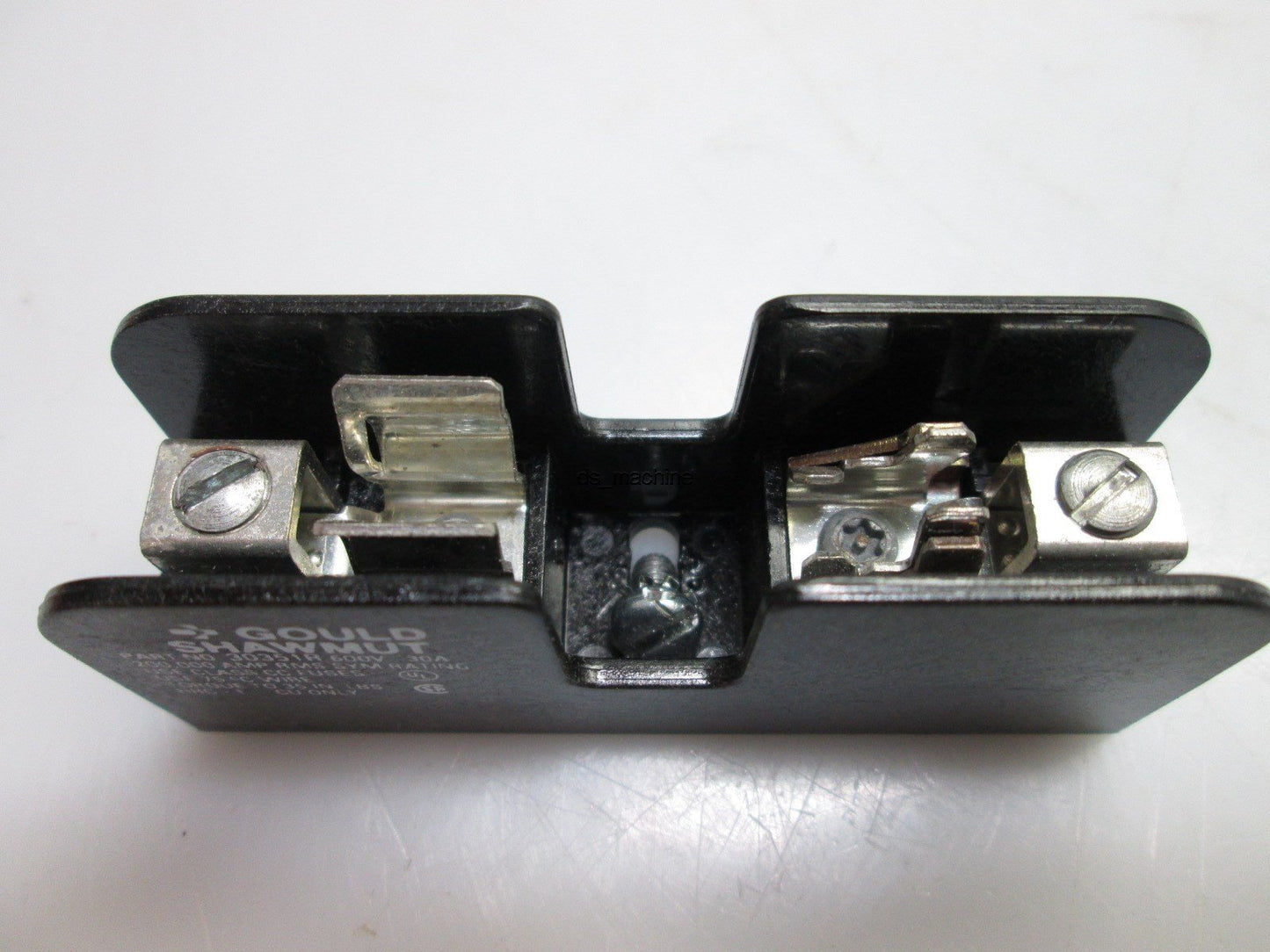 Used Lot of 2 Gould Shawmut 30351R 1-Pole Fuse Holder 600V, 30A, 35in-lb Torque
