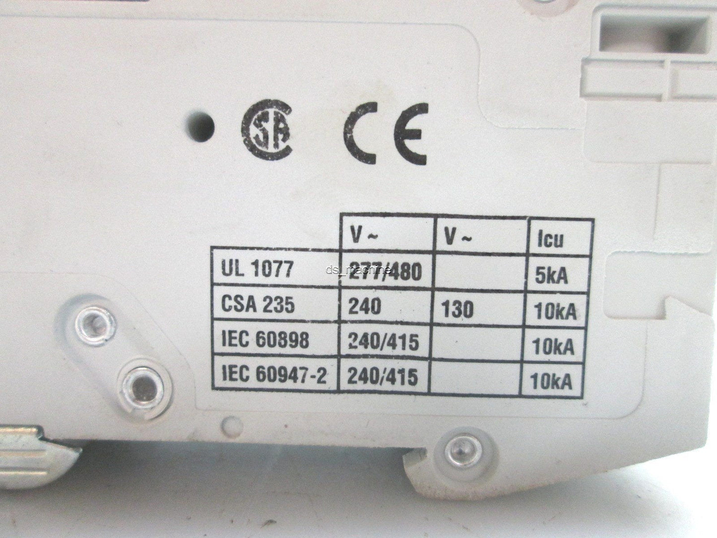 Used Cutler Hammer WMS2C05 C5 2-Pole Circuit Breaker 415V
