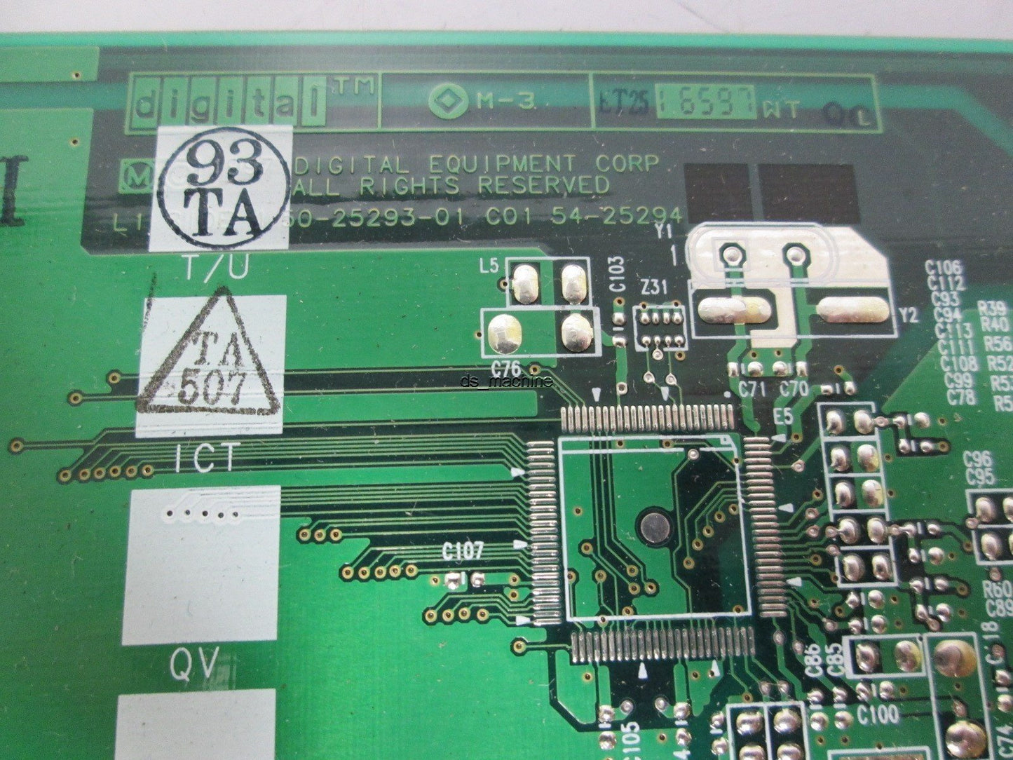 Used Digital Equipment Corporation 54-25294-01 Riser Card PCI, ISA
