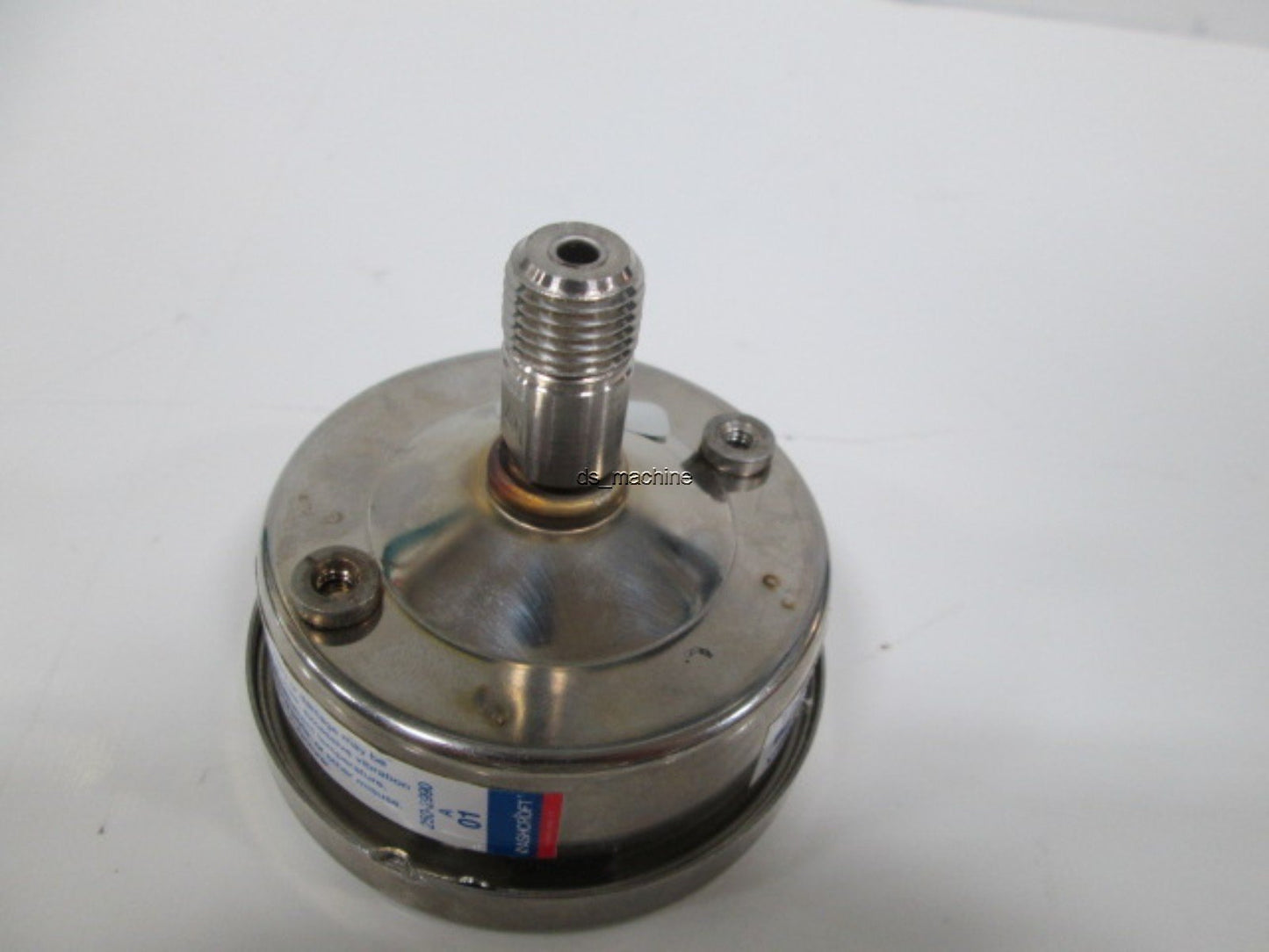 Used Ashcroft Q-8962 Pressure Gauge 0-600PSI Glycerine 1/4"NPT 316 Tube & Socket