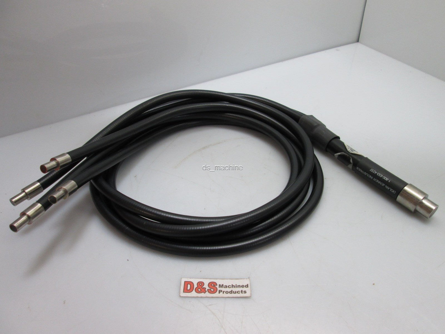 Used Dolan Jenner 48" Fiber Optic Cable 4-Way Quad-Branch, 5/8" Input, 5/16" Output